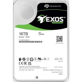 Жёсткий диск 16Tb SATA-III SEAGATE EXOS X24 (ST16000NM002H)