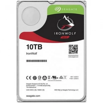 Жесткий диск SEAGATE SATA-III 10TB NAS IRONWOLF (7200RPM) 256MB 3.5"
