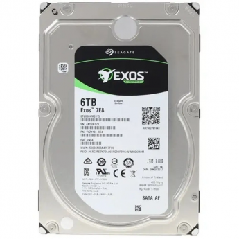 Жесткий диск SEAGATE SATA-III 6TB ST6000NM0115 Server Exos 4KN (7200rpm) 256Mb 3.5" Жесткий диск SEAGATE SATA-III 6TB ST6000NM0115 Server Exos 4KN (7200rpm) 256Mb 3.5"
